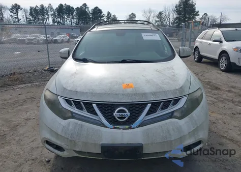 2012 Nissan Murano Sl z USA, uszkodzony, nr VIN JN8AZ1MW1CW220087